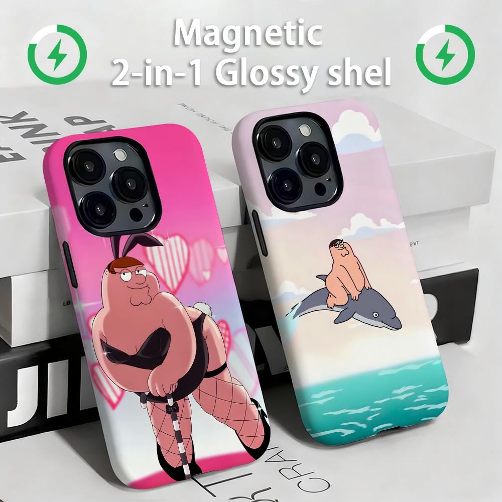 Shelly - Family Guy Peter Griffin Telefoonhoesje Magnetische