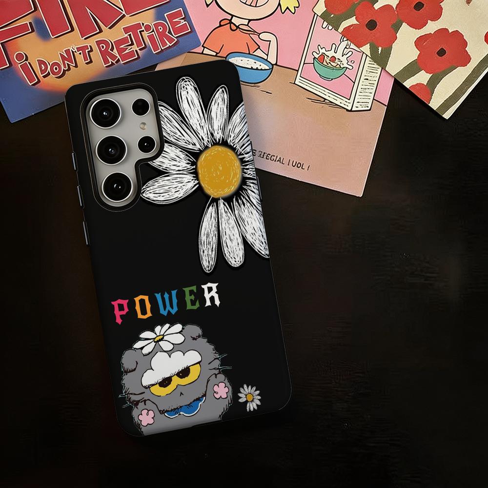 Shelly - P-PEACEMINUSONE cool patroon telefoonhoesje voor Samsung