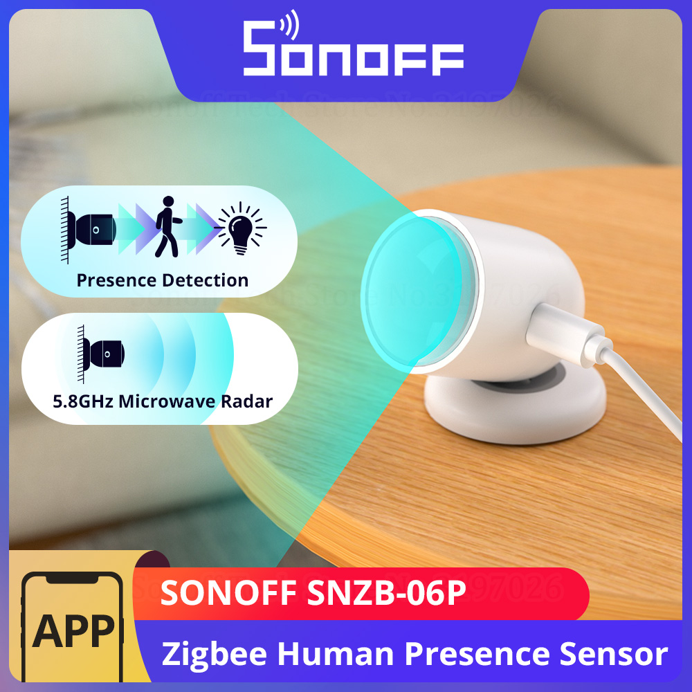 SONOFF SNZB-06P Zigbee Menseli - Sonoff Basic recensie en prijs