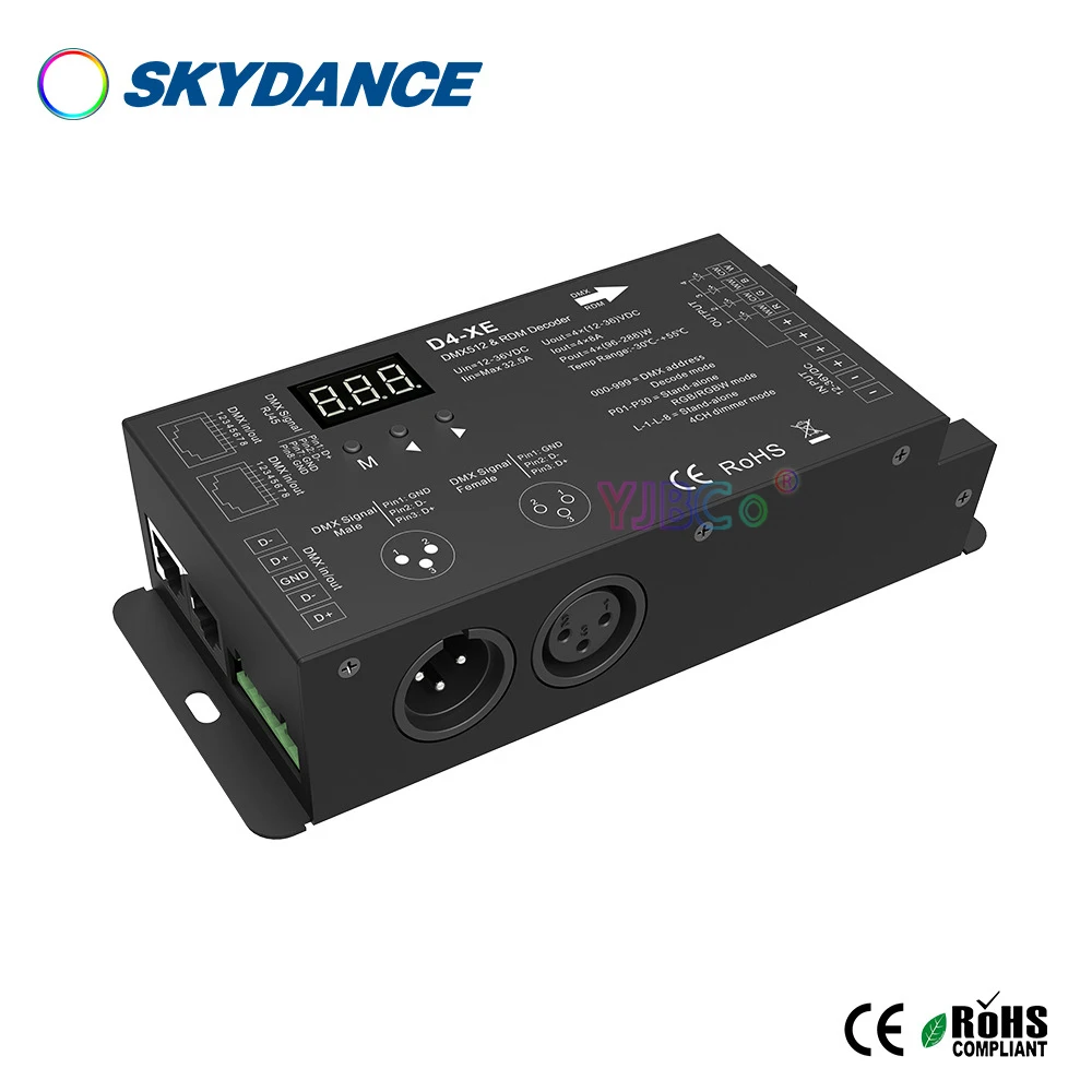 Skydance D4-XE 4-kanaals const - Tuya 4 Channel recensie en prijs